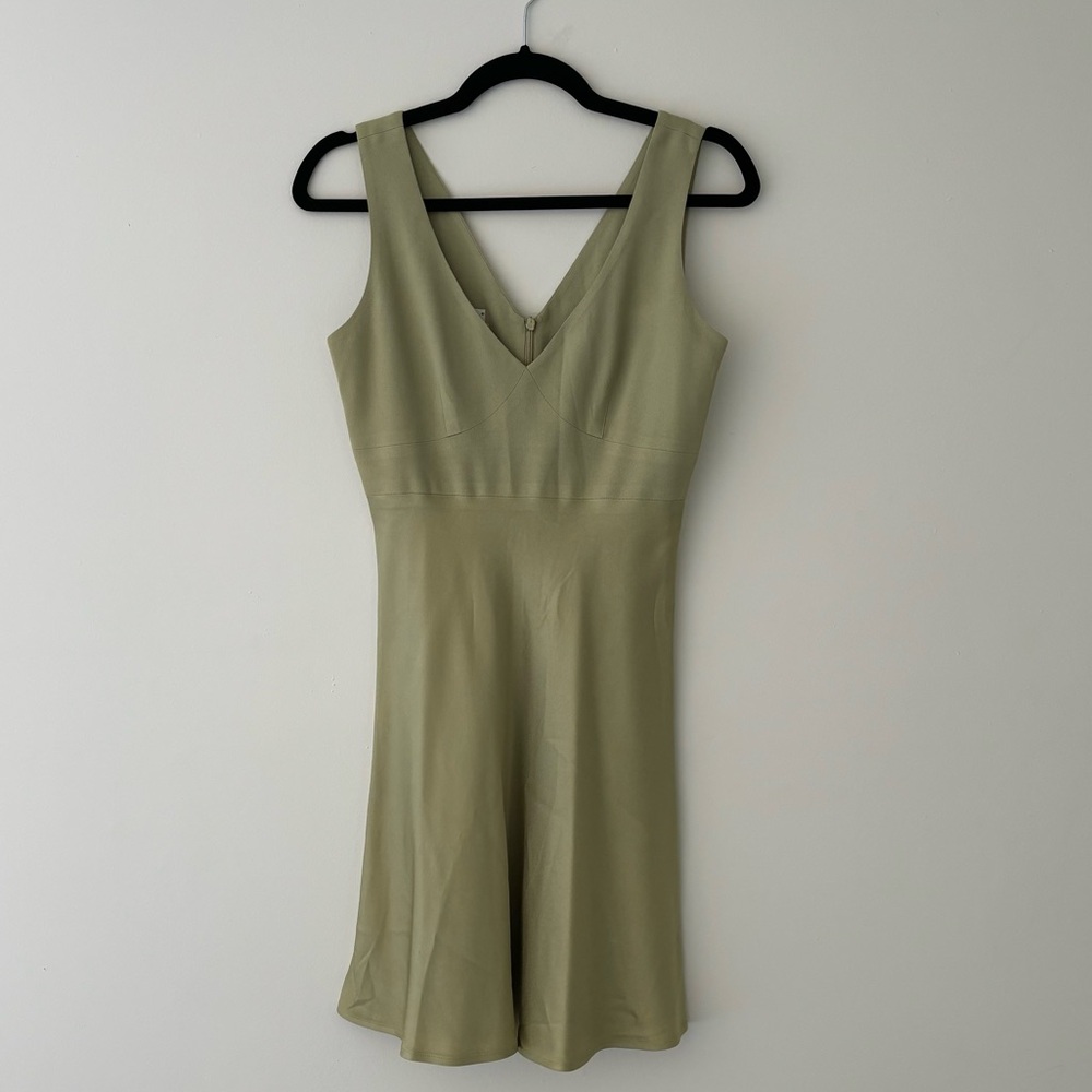 Vintage Y2K bebe sage mini dress